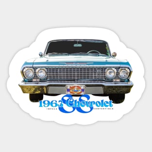 1963 Chevrolet Impala SS Convertible Sticker